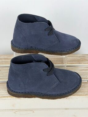Crewcuts MacAlister boots classic chukka silhouette Kids size K8 Made in Italy